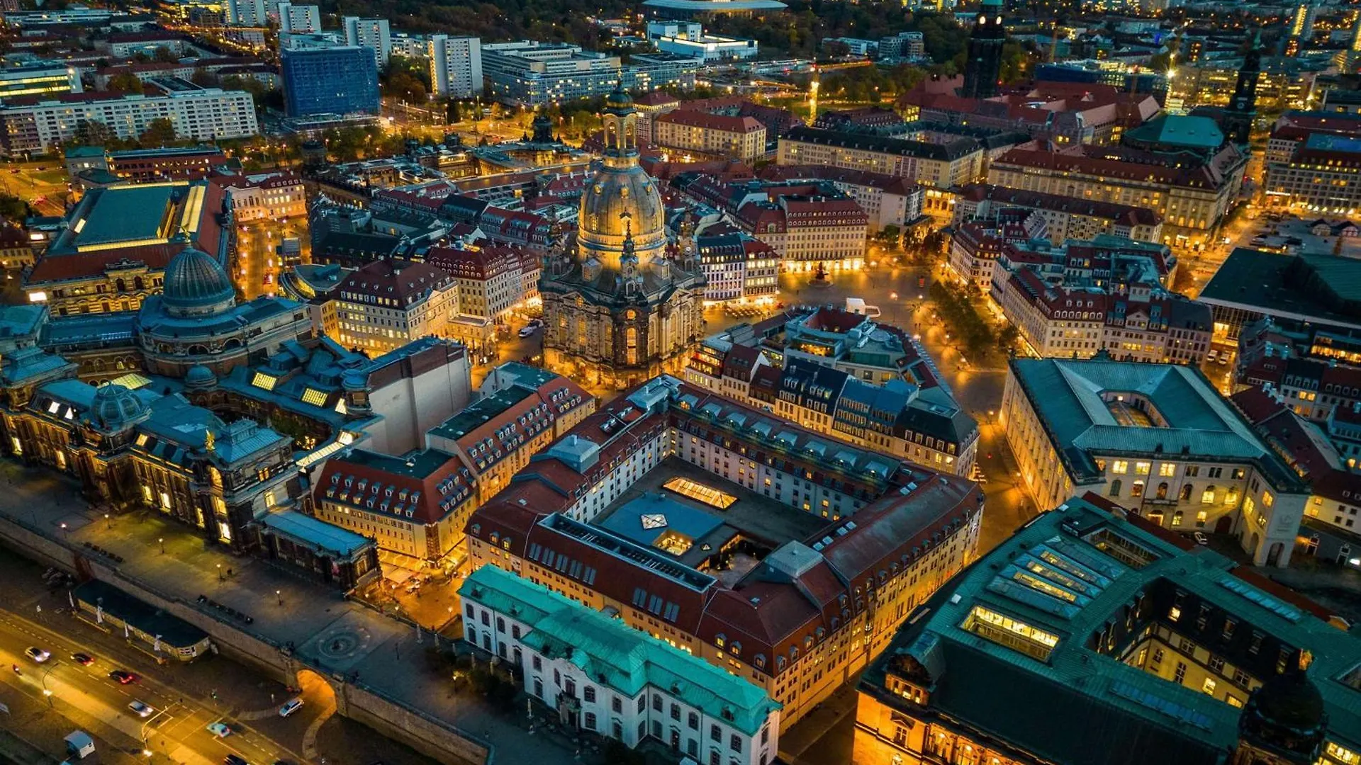 Hotel Hilton Dresden An Der Frauenkirche Německo